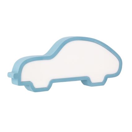 LED Dečja stona lampa CAR LED/11W/230V plava