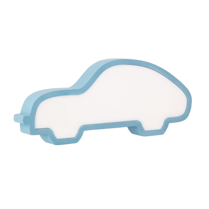 LED Dečja stona lampa CAR LED/11W/230V plava