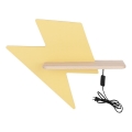 LED dečje zidno svetlo sa policom LIGHTNING LED/4W/230V,