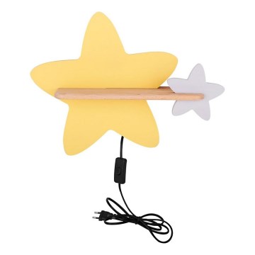LED dečje zidno svetlo sa policom STAR LED/5W/230V,