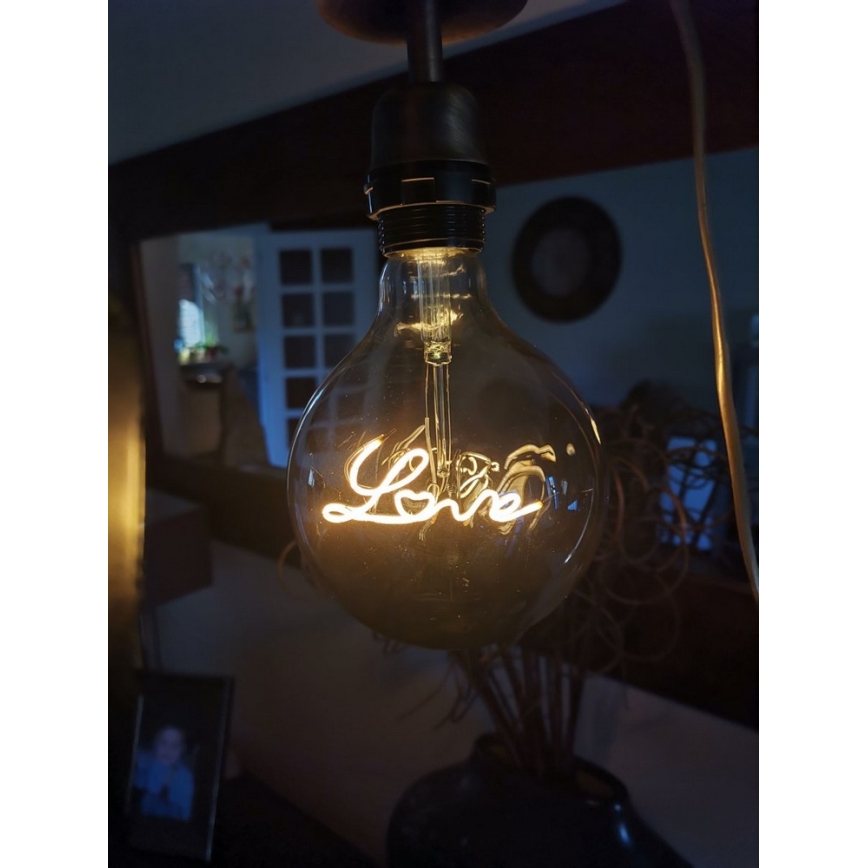 LED Dekorativna sijalica FILAMENT G125 E27/5W/230V 2200K