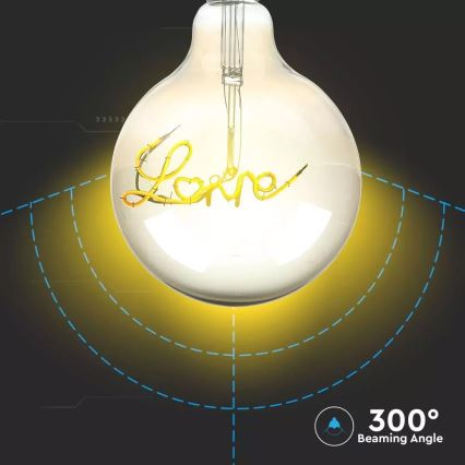 LED Dekorativna sijalica FILAMENT G125 E27/5W/230V 2200K