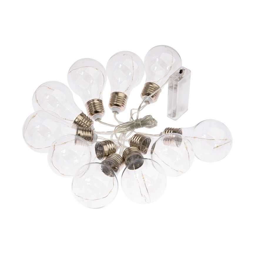 LED Dekorativni lanac SMOLDER 2,1 m 10xLED/2xAA
