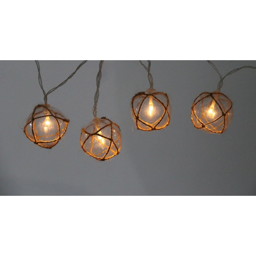LED Dekorativni osvětlení AHNE 10xLED/2xAA
