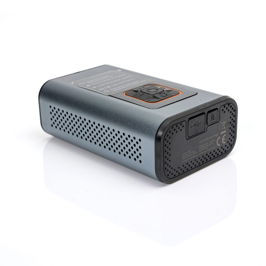 LED Digitalni džepni kompresor 3u1 4000 mAh 5W crno