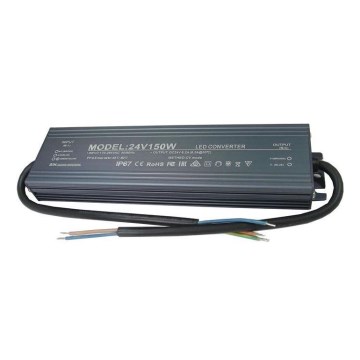 LED elektronski transformator 150W/24V IP67