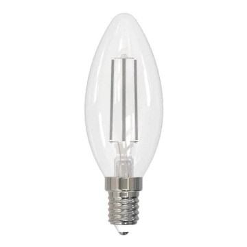 LED filament sijalica, bela, C35, E14/4,5W/230V, 4000K