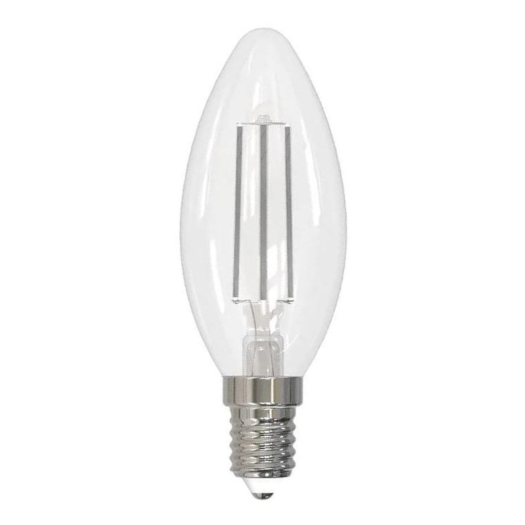 LED filament sijalica, bela, C35, E14/4,5W/230V, 4000K