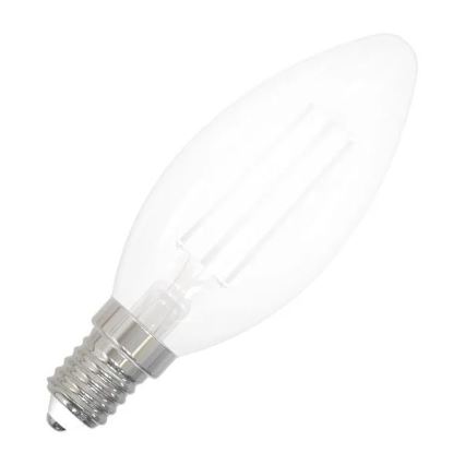 LED filament sijalica, bela, C35, E14/4,5W/230V, 4000K