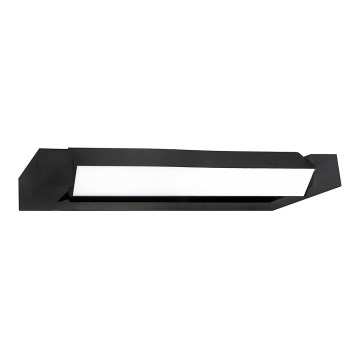 LED Fleksibilna spoljna zidna lampa 2xLED/4W/230V IP54 30 cm crno