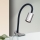 LED Fleksibilna stona lampa sa štipaljkom KURT LED/5W/230V srebrno