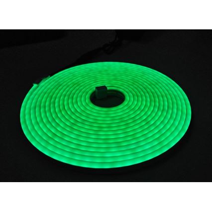 LED fleksibilna traka NEON 10 W/230 V, 5 m, IP65, zelena