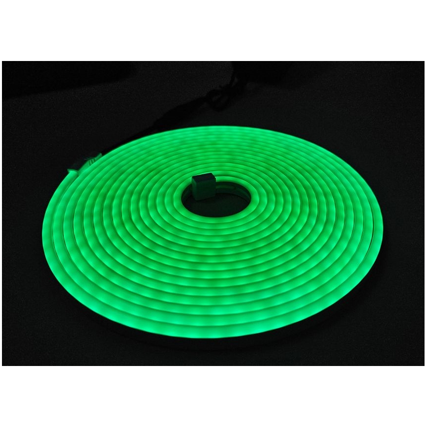LED fleksibilna traka NEON 10 W/230 V, 5 m, IP65, zelena