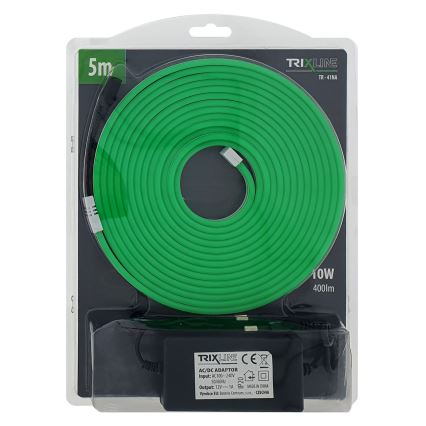 LED fleksibilna traka NEON 10 W/230 V, 5 m, IP65, zelena