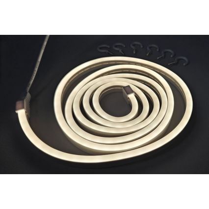 LED Fleksibilna traka NEON LED/5V USB 1,8 m bela
