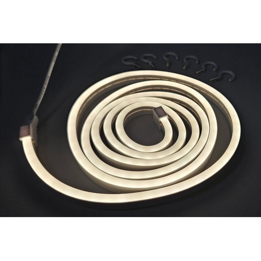 LED Fleksibilna traka NEON LED/5V USB 1,8 m bela