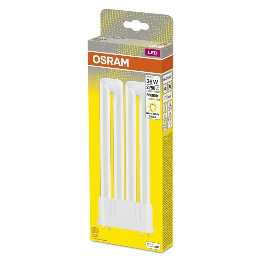 LED Fluorescentna cev 2G10/20W/230V 3000K - Osram