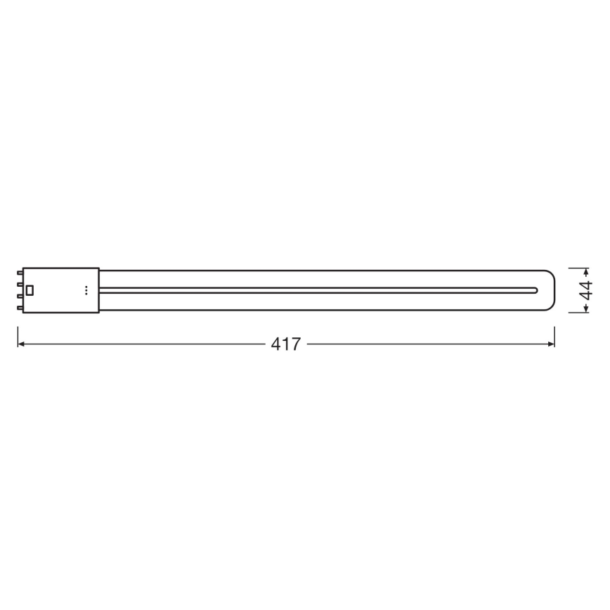 LED Fluorescentna cev 2G11/18W/230V 3000K - Osram