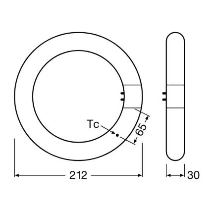 LED Fluorescentna cev G10q/11W/230V 6500K - Osram