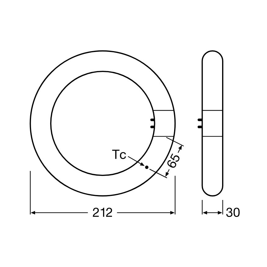 LED Fluorescentna cev G10q/11W/230V 6500K - Osram