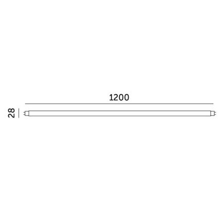 LED Fluorescentna cev T8 G13/18W/230V 4000K 120 cm
