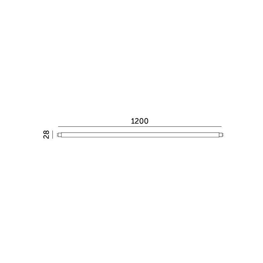 LED Fluorescentna cev T8 G13/18W/230V 4000K 120 cm