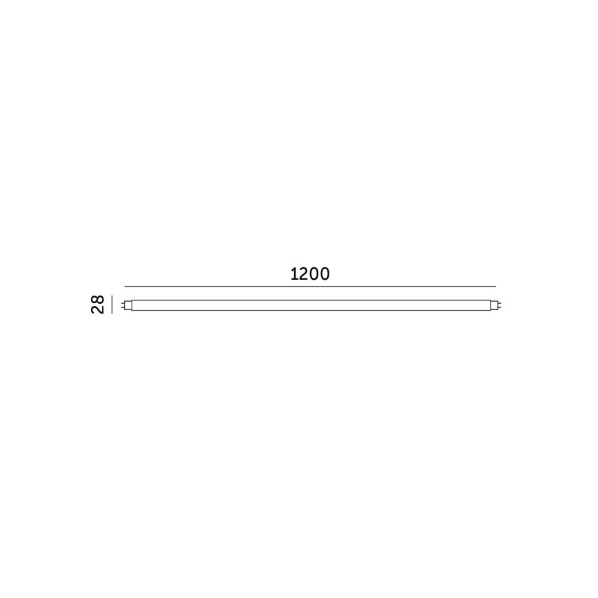 LED Fluorescentna cev T8 G13/18W/230V 6500K 120 cm