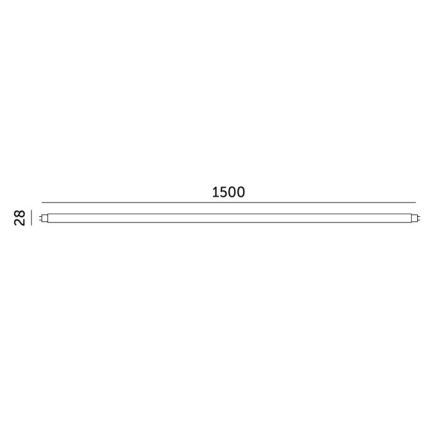 LED Fluorescentna cev T8 G13/22W/230V 6500K 150 cm