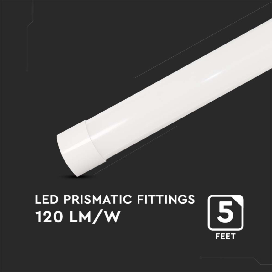 LED Fluorescentna lampa LED/50W/230V 4000K 150 cm bela