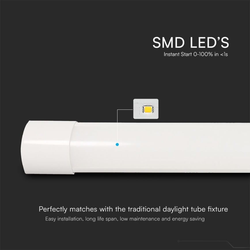 LED Fluorescentno svetlo LED/40W/230V 3000/4000/6500K 116 cm