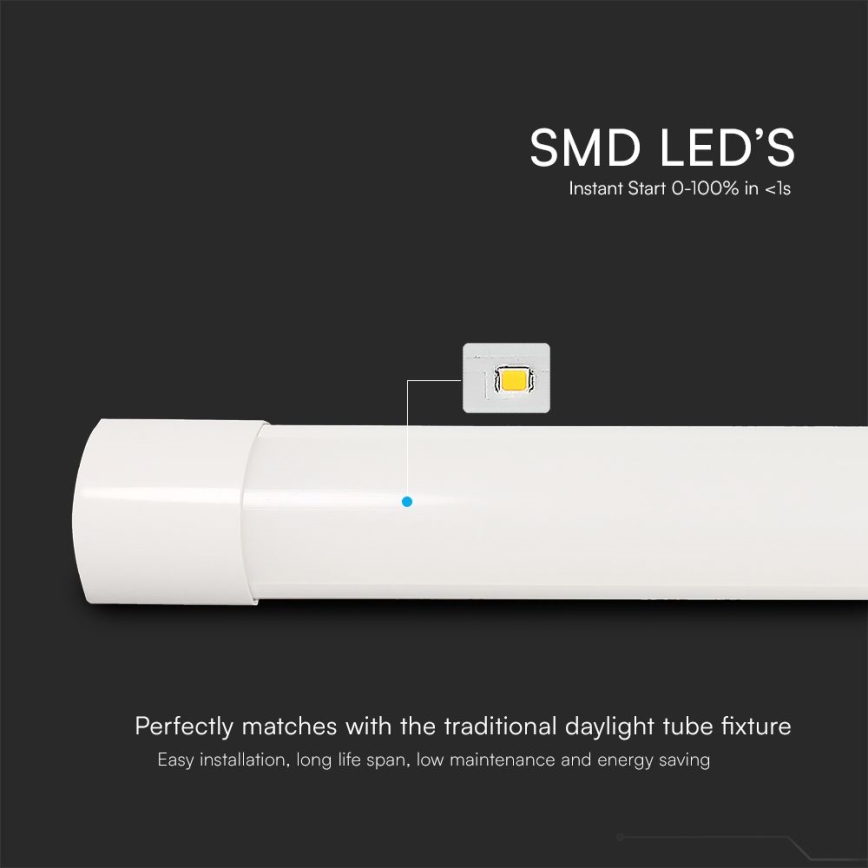 LED Fluorescentno svetlo LED/50W/230V 3000/4000/6500K 146 cm