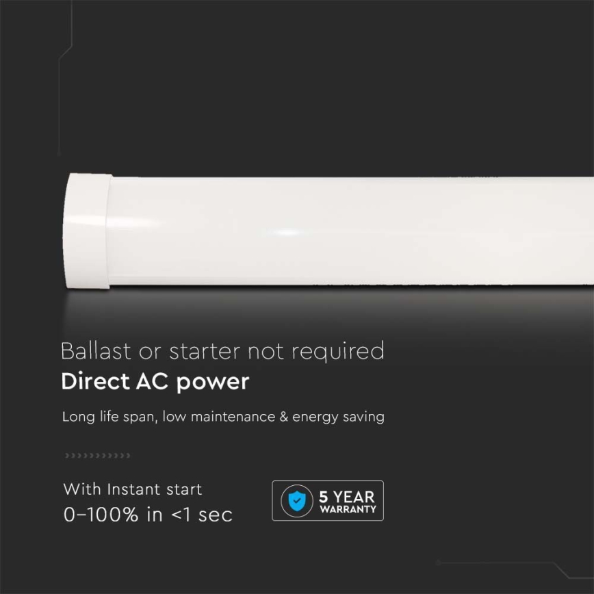 LED Fluorescentno svetlo SAMSUNG CHIP LED/40W/230V 6500K 120 cm
