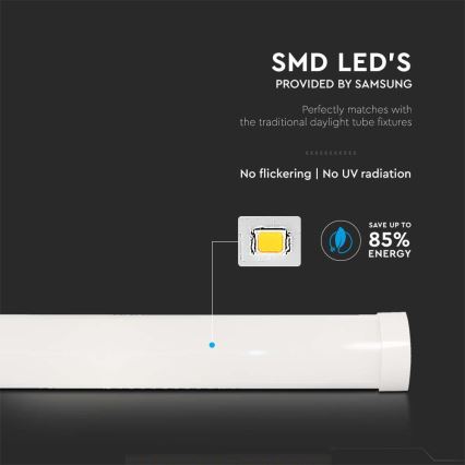 LED Fluorescentno svetlo SAMSUNG CHIP LED/40W/230V 6500K 120 cm