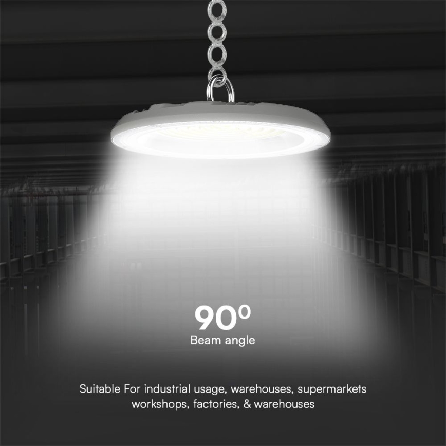 LED Industrijska lampa High Bay LED/100W/230V 3000/4000/6500K IP65 ø 23,5 cm