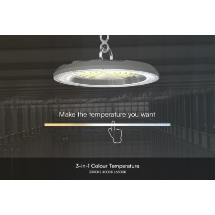 LED Industrijska lampa High Bay LED/100W/230V 3000/4000/6500K IP65 ø 23,5 cm