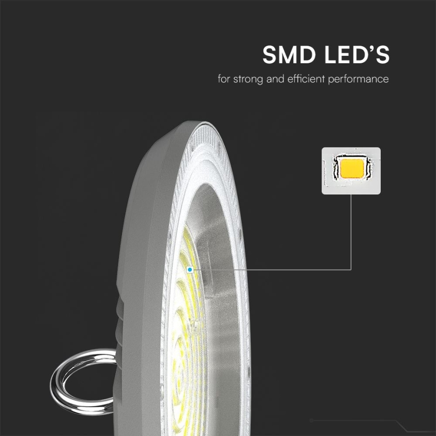LED Industrijska lampa High Bay LED/100W/230V 3000/4000/6500K IP65 ø 23,5 cm