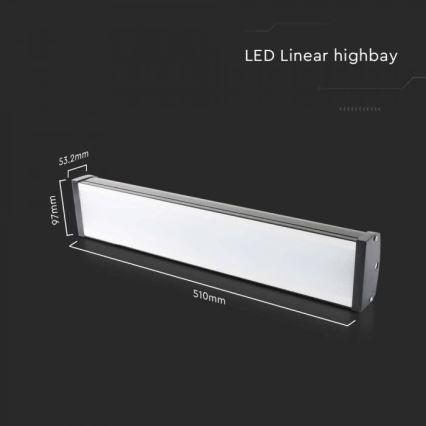 LED Industrijska lampa High Bay LED/100W/230V 4000K IP65