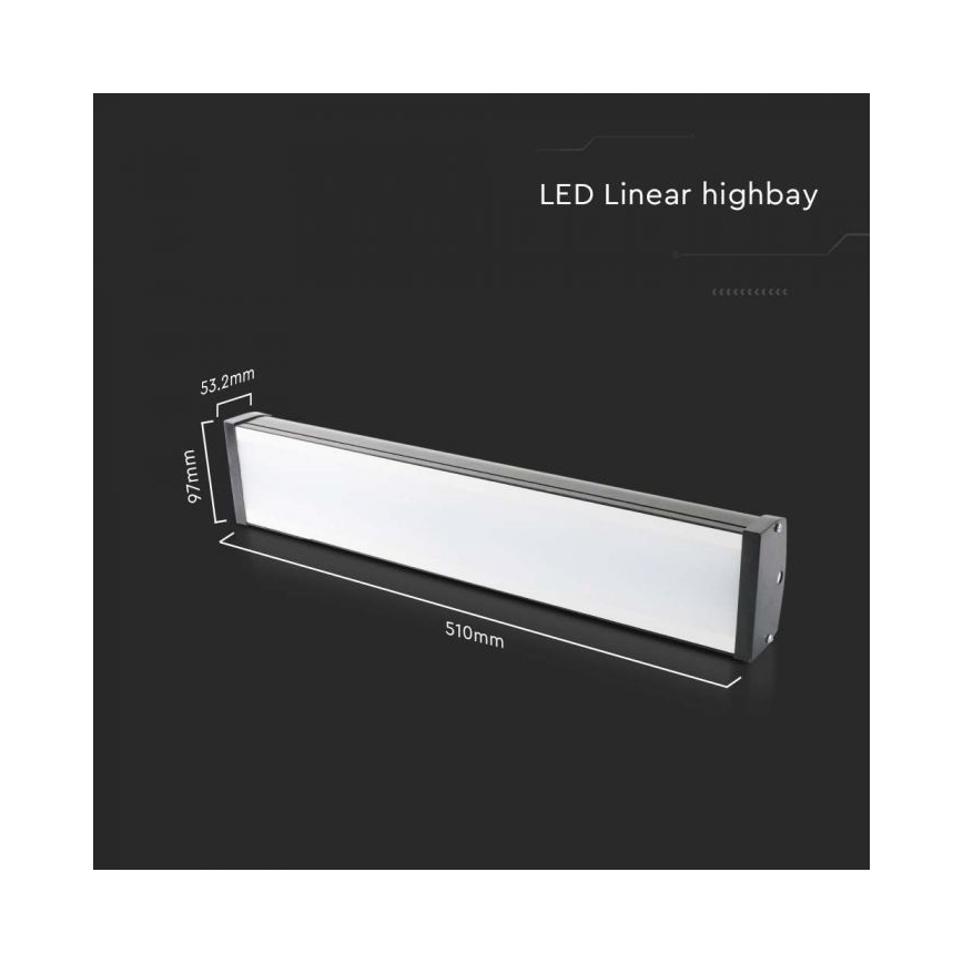LED Industrijska lampa High Bay LED/100W/230V 6500K IP65