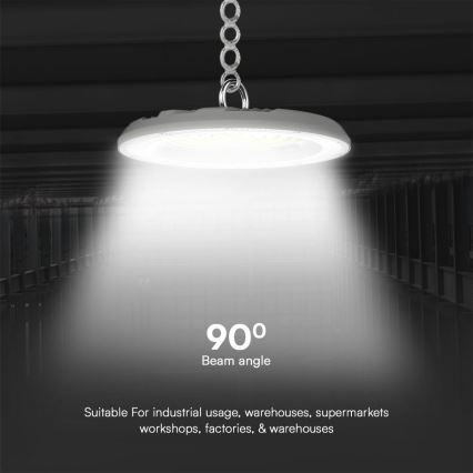LED Industrijska lampa High Bay LED/150W/230V 3000/4000/6500K IP65 ø 27,7 cm