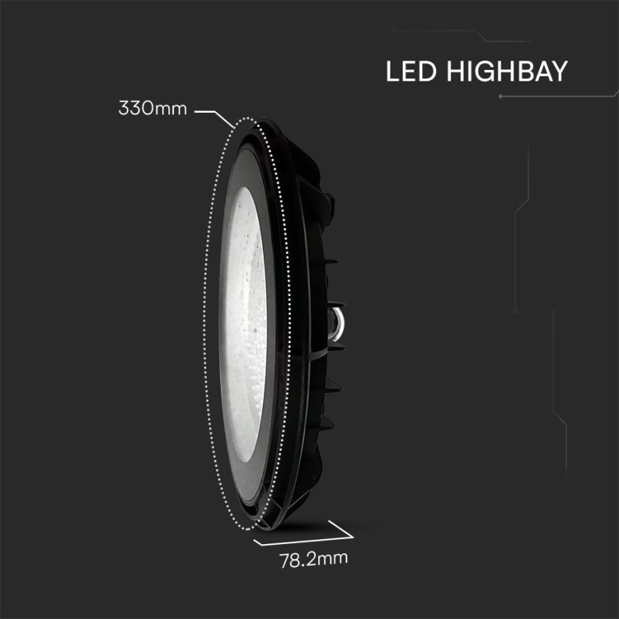 LED Industrijska lampa High Bay LED/200W/230V 6500K IP65