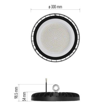 LED Industrijska viseća lampa High Bay LED/225W/230V 4000K IP65
