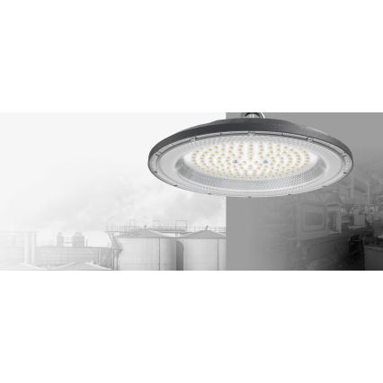 LED industrijsko tehničko svetlo HIGHBAY LED/100W/230V 4500K IP65 sivo