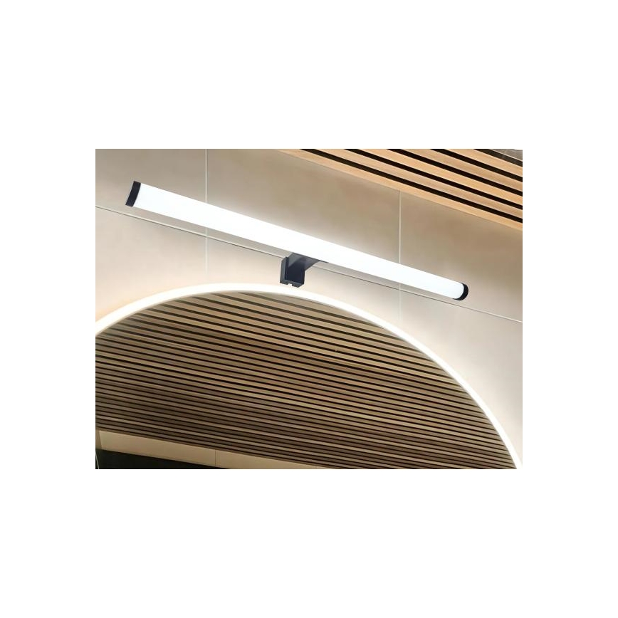 LED kupatilsko osvetljenje za ogledalo LED/12W/230V 59,5 cm IP44 crna