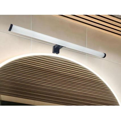 LED kupatilsko osvetljenje za ogledalo LED/12W/230V 59,5 cm IP44 crna