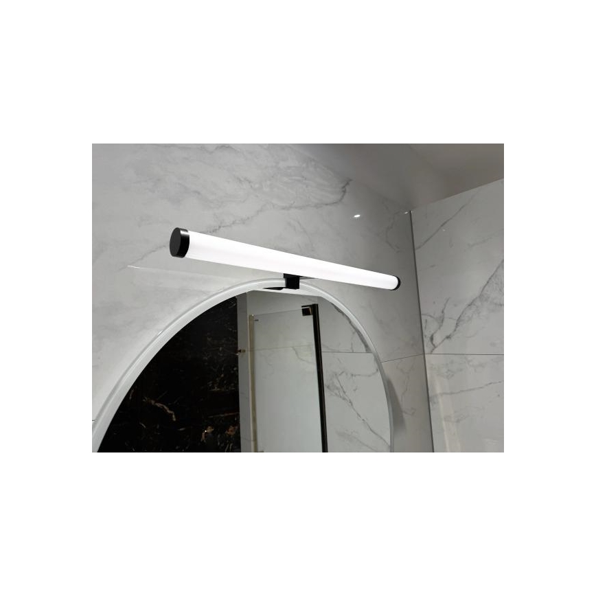 LED kupatilsko osvetljenje za ogledalo LED/12W/230V 59,5 cm IP44 crna