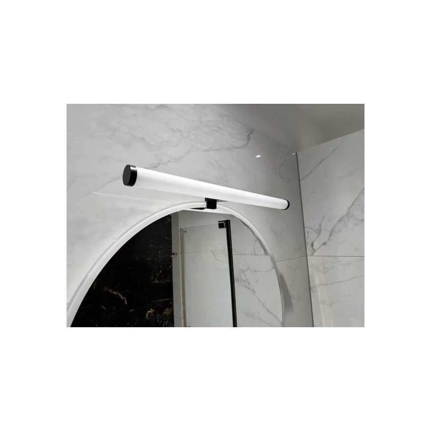 LED kupatilsko osvetljenje za ogledalo LED/12W/230V 59,5 cm IP44 crna