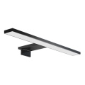 LED Kupatilsko osvetljenje za ogledalo LED/8W/230V 4000K 50 cm IP44 crno