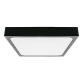 LED kupatilsko plafonsko svetlo LED/30W/230V 3000K IP44 42x42 cm crna