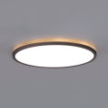 LED kupatilsko stropno svetlo NIVERA LED/18W/230V IP54 3000/4000/6000K prečnik 30 cm crno
