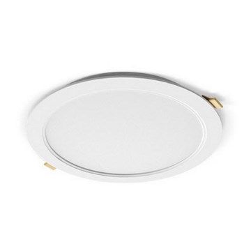 LED kupatilsko ugradno stropno svetlo ATUEL LED/18W/230V 3000K prečnik 17 cm IP54